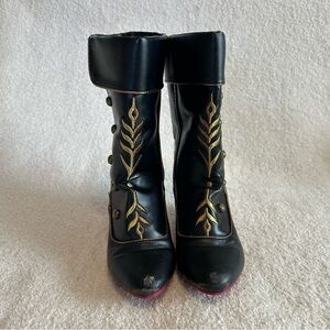 Disney Black and Gold Fashion Boots